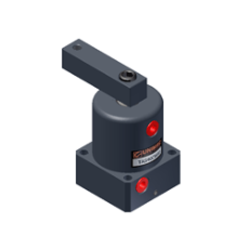 UNIMEC 气压式转角下压缸TAS系列