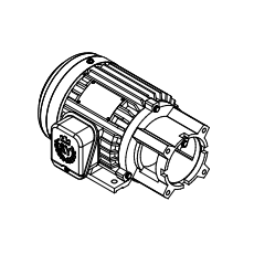 CHYUN TSEH 油压铣壳卧式长嘴型马达HSWG 1HP