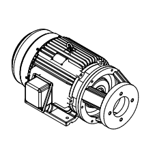 CHYUN TSEH 卧式长嘴型马达HSWG 25/30HP