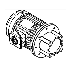 CHYUN TSEH 立式长嘴型马达HSLG 1HP系列