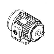 CHYUN TSEH 出轴铣壳卧式马达BSW 3HP系列