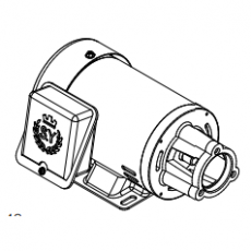 CHYUN TSEH 油压铁壳卧式马达ROM 1/2HP系列