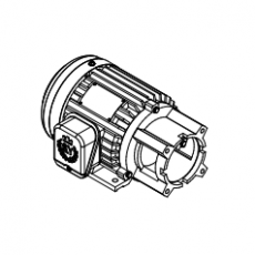 CHYUN TSEH 油压铣壳卧式长嘴型马达HSWG 1HP