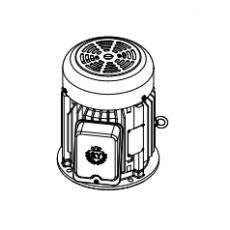 群策 油压铣壳立式马达HSL 3HP系列