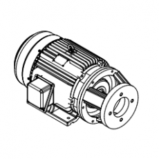 群策 卧式长嘴型马达HSWG 25/30HP系列
