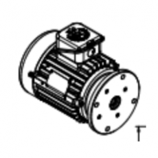 群策 油压铣壳立式马达HSL 1/2HP系列