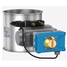 JACOB GROUP 带气动旋转执行器的节流阀系列