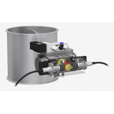 JACOB GROUP 带气动旋转执行器的节流阀ATEX系列