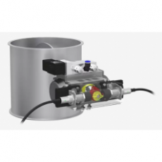 JACOB GROUP 带气动旋转执行器的节流阀ATEX系列