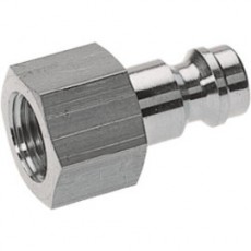 MADER 不锈钢推入式接头，带内螺纹系列