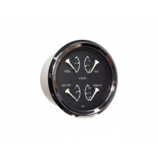 VDO 四合*压力表80PSI/250F/EF/8-16伏