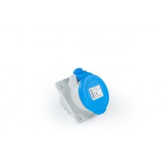 emas 塑料双中性线直角机用插座ECE316V4PE系列